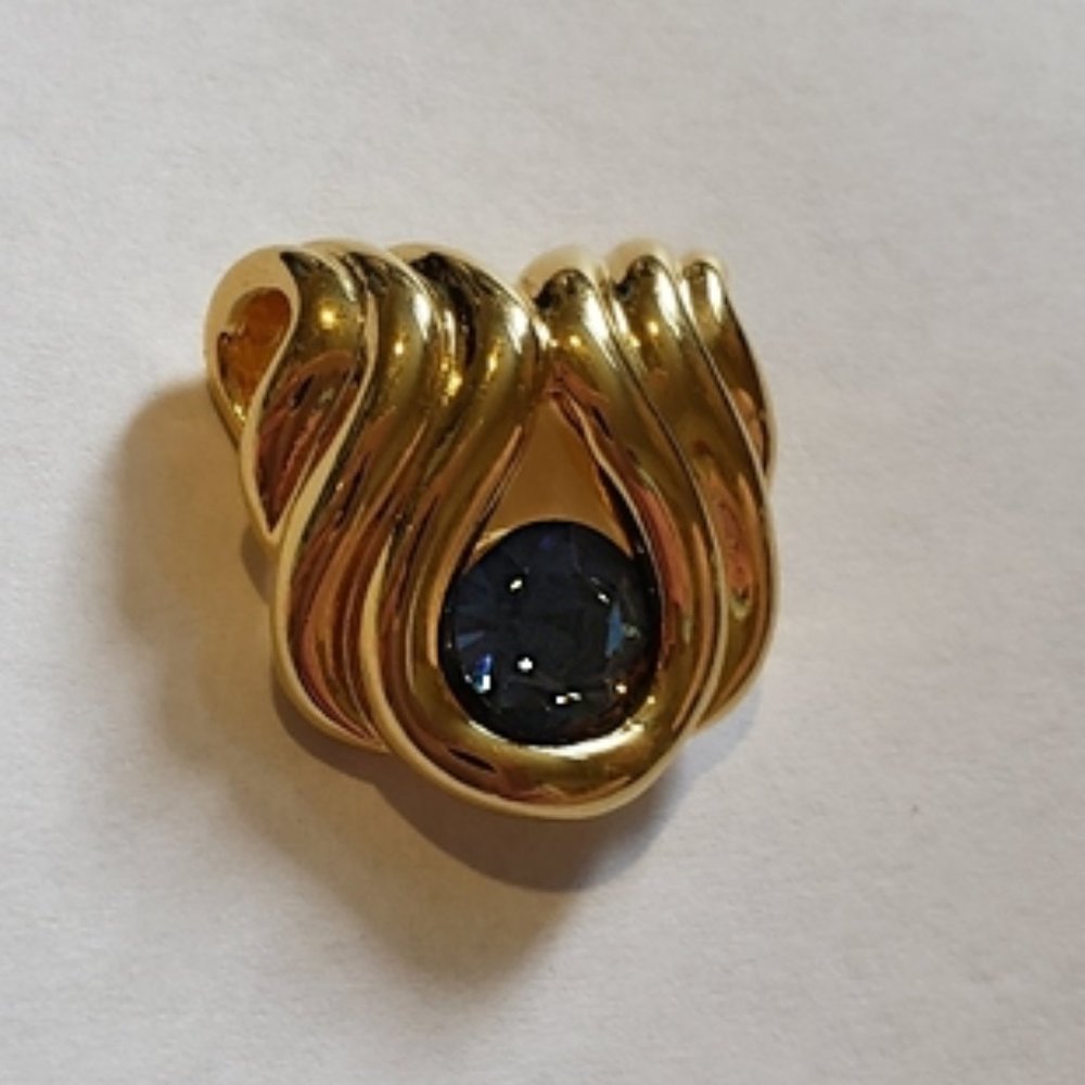 Nolan Miller Gold Plated Sapphire Pendant